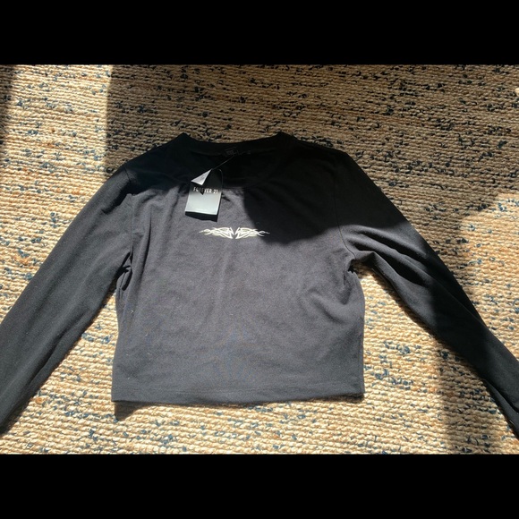 long sleeve crop top - Picture 4 of 4